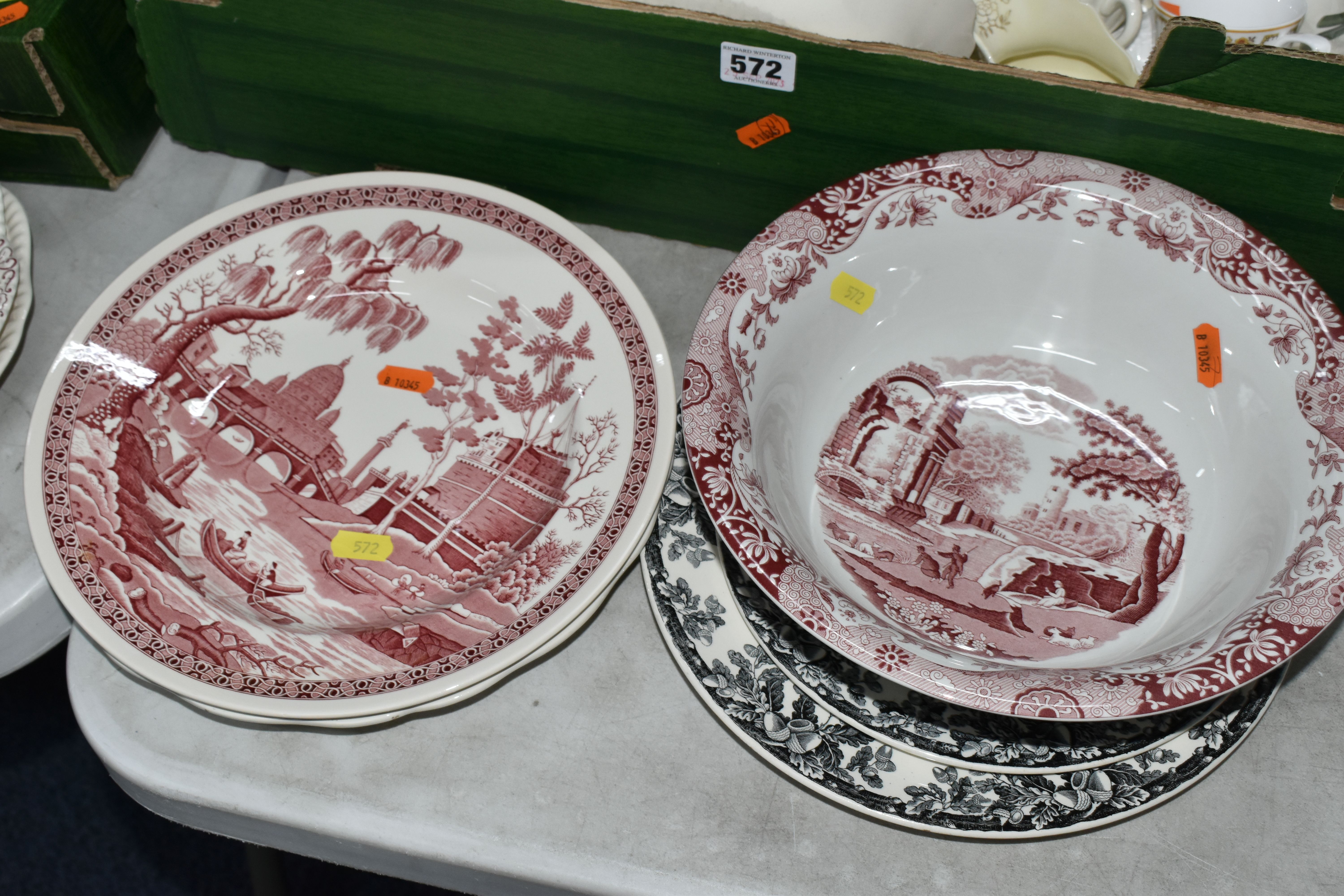 TWO BOXES AND LOOSE COPELAND SPODE TEA/COFFEE AND DINNERWARE, to include a 'Buttercup' pattern tea - Image 2 of 6