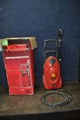 A POWERBASE EXTREME 1800W HIGH PRESSURE WASHER, with original box, lance and hose (condition: hose
