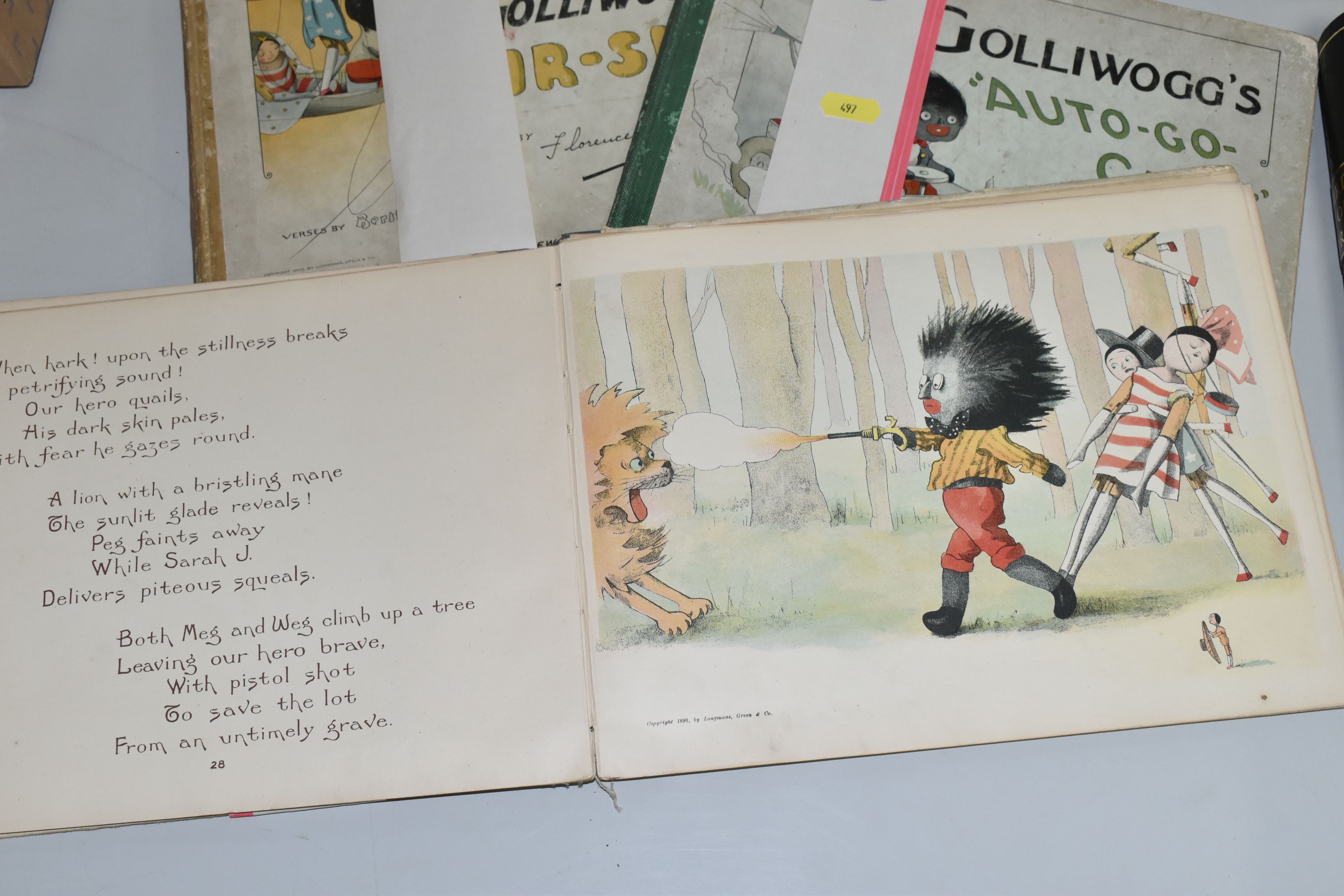 UPTON; Florence K, three vintage book titles from the Author, The Golliwogg's Air-Ship, The - Image 12 of 12