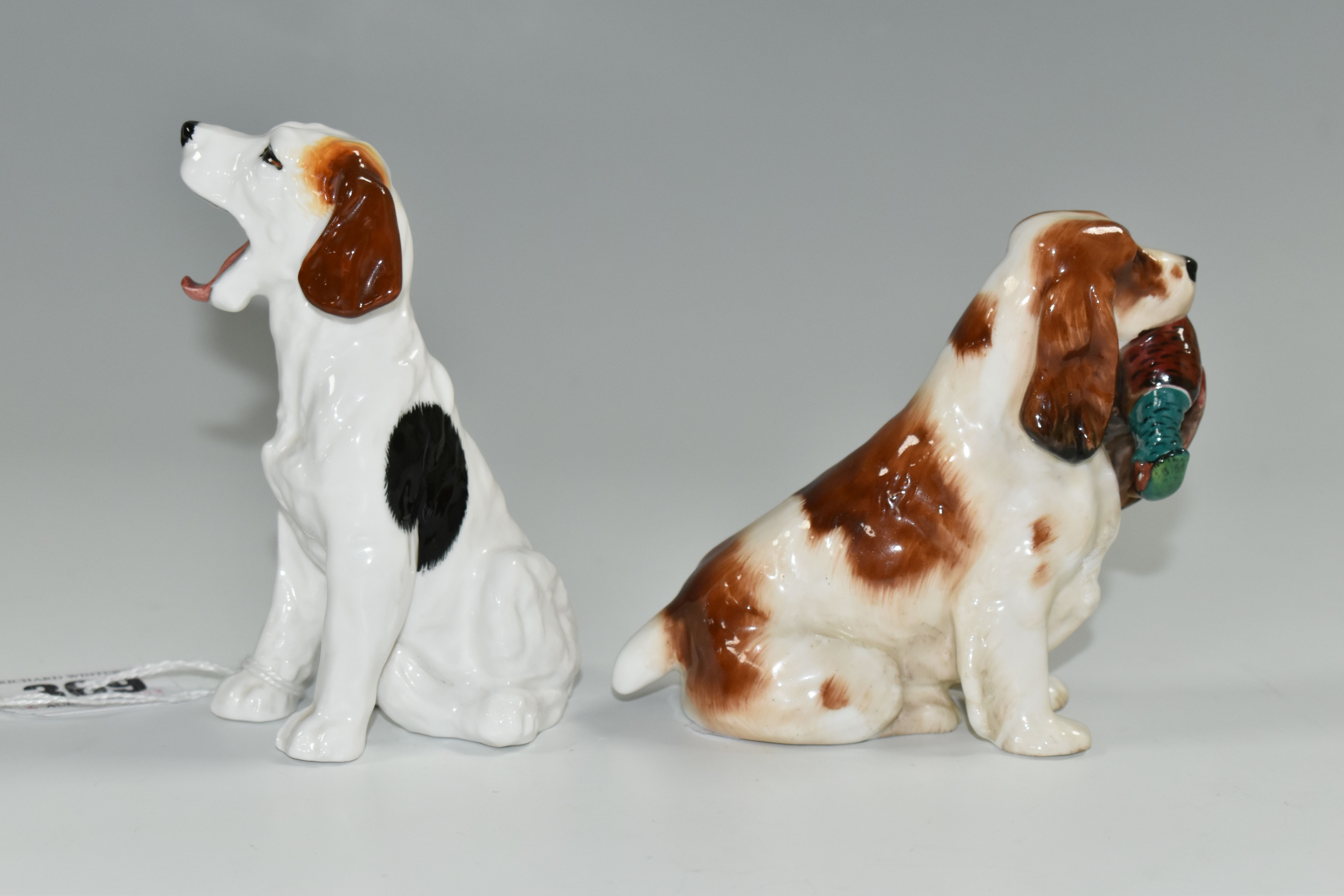 TWO ROYAL DOULTON FIGURES OF DOGS, comprising Cocker Spaniel with Pheasant HN1029, and Character Dog - Image 3 of 4