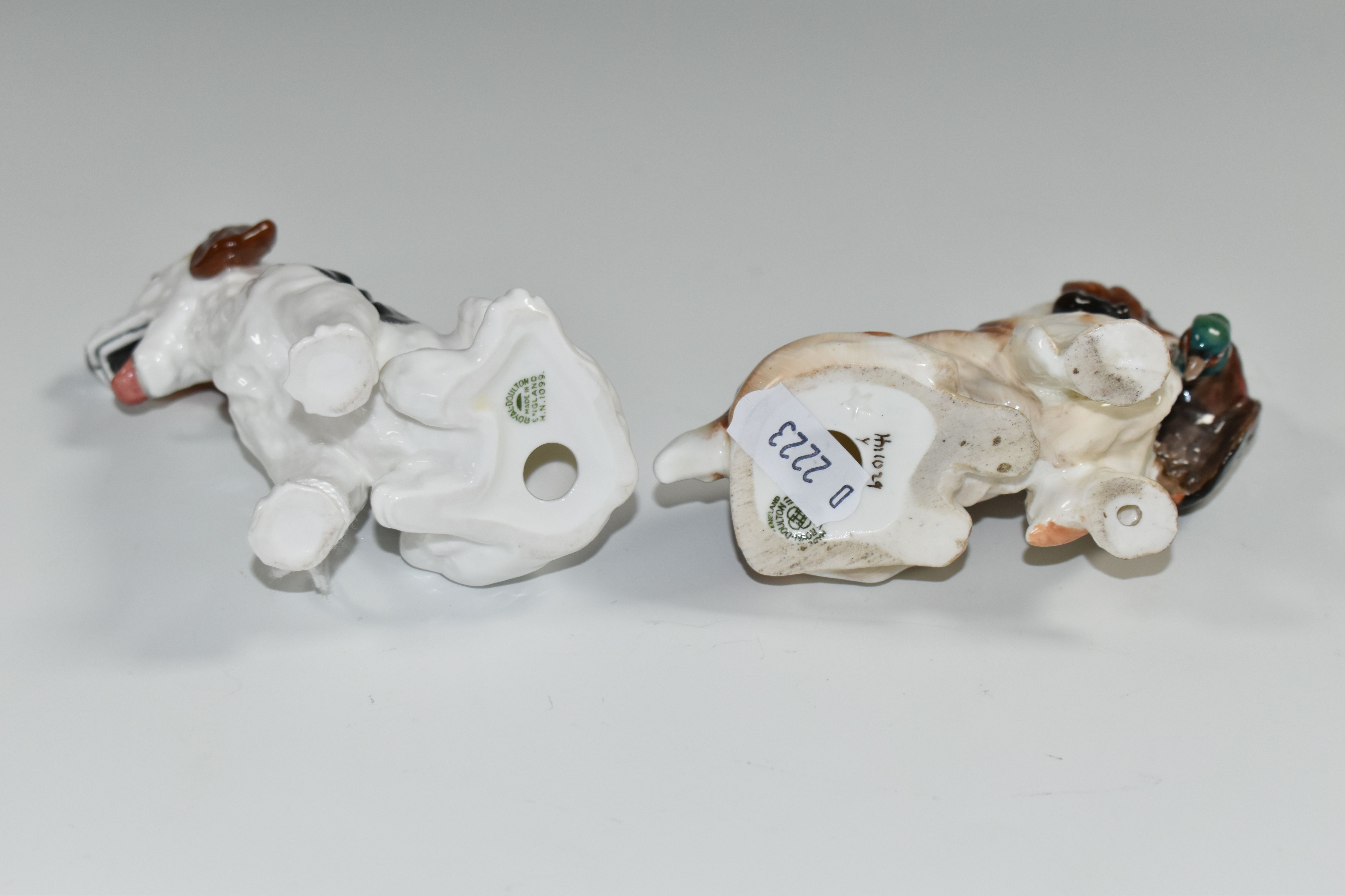 TWO ROYAL DOULTON FIGURES OF DOGS, comprising Cocker Spaniel with Pheasant HN1029, and Character Dog - Image 4 of 4