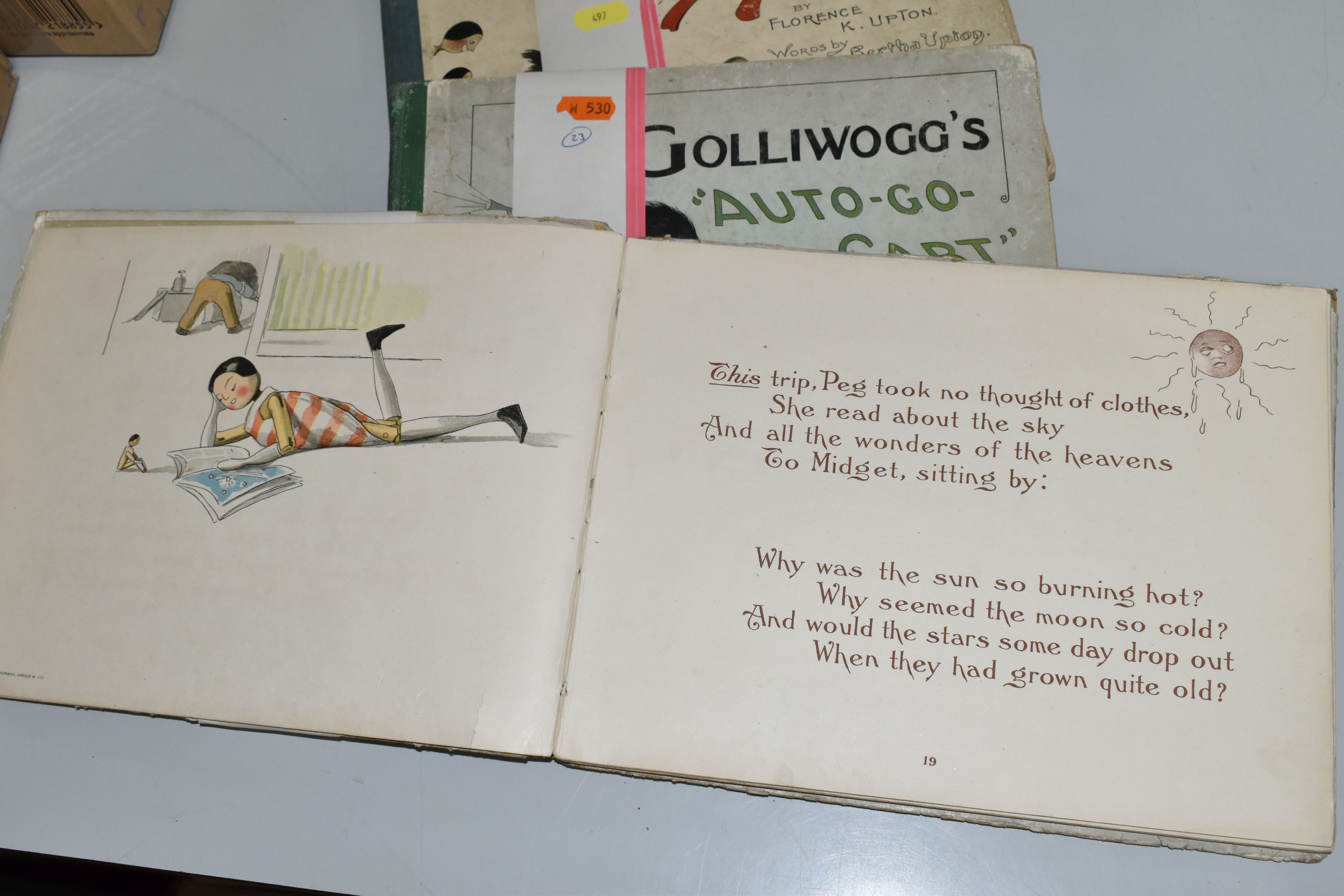 UPTON; Florence K, three vintage book titles from the Author, The Golliwogg's Air-Ship, The - Image 4 of 12