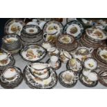 A LARGE QUANTITY OF PALISSY (ROYAL WORCESTER) 'GAME SERIES' PATTERN DINNERWARE, to include covered