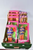 A QUANTITY OF BOXED MODERN MATTEL BARBIE KEN UNITED COLORS OF BENETTON DOLLS, from the early 1990'