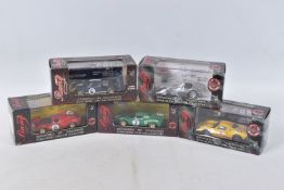 FIVE BOXED BANG MODEL CARS, to include a 1:43 scale Ford MKii 'Le Mans 1966' A Bianchi no.6, item