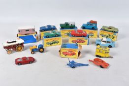 A QUANTITY OF BOXED AND UNBOXED MAINLY MATCHBOX 1 - 75 SERIES DIECAST VEHICLES, to include ISO