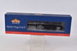 A BACHMANN BRANCHLINE BOXED MODEL RAILWAYS OO Gauge Stanier Mogul 2-6-0, 42968 BR Lined Black Late