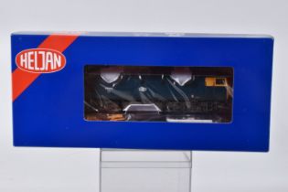 A BOXED HELJAN OO GAUGE CLASS 26 DIESEL LOCOMOTIVE, No. 26044, in blue, full yellow ends (2615),