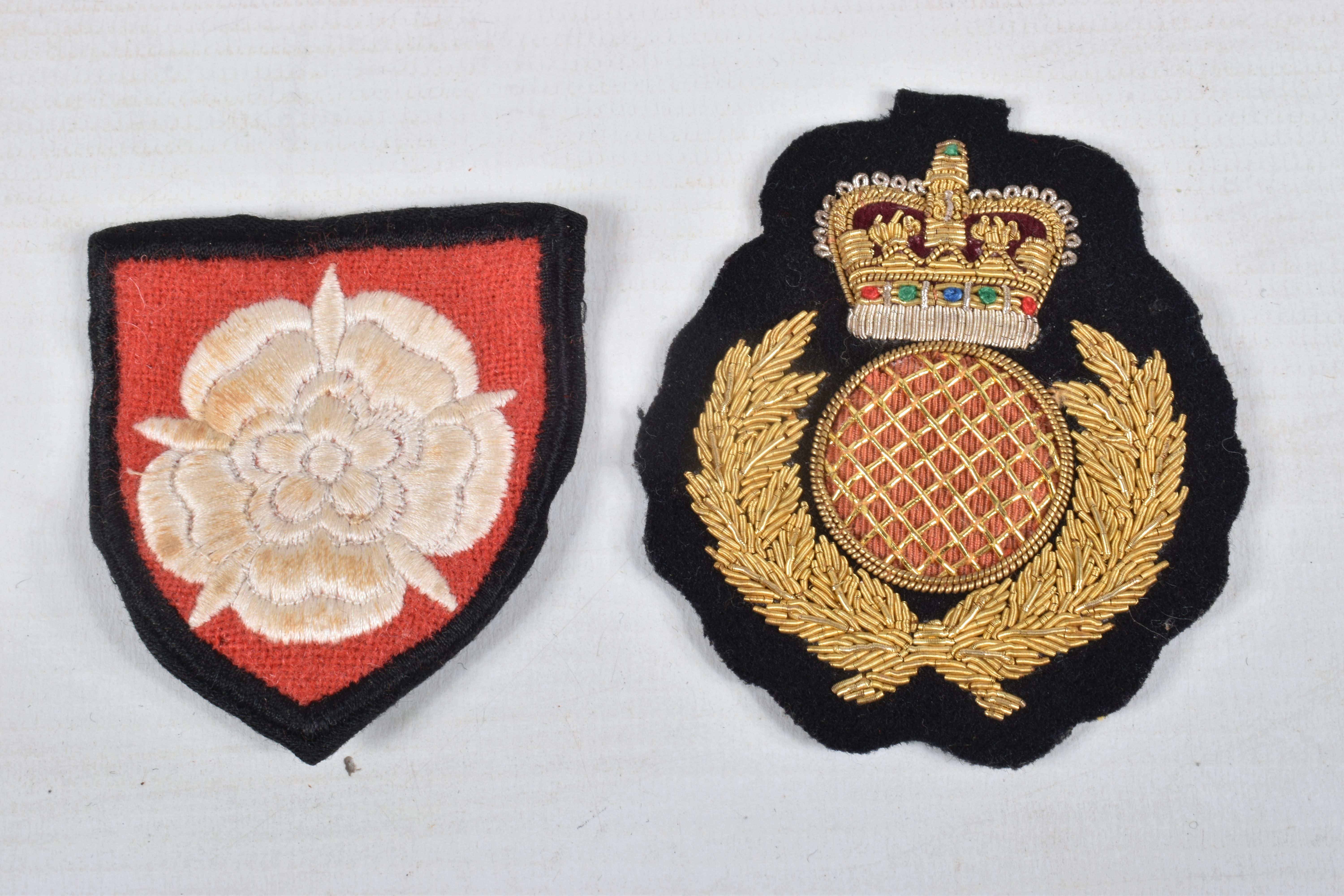 A SELECTION OF CLOTH BADGES AND SHOULDER TITLES FROM BRITISH ARMED FORCES, the shoulder titles - Image 6 of 9