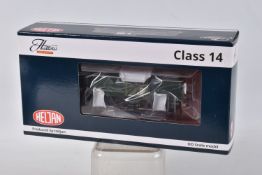A BOXED HELJAN OO GAUGE RAILWAY MODEL, Class 14 D9531 in BR Green Livery, in new condition with