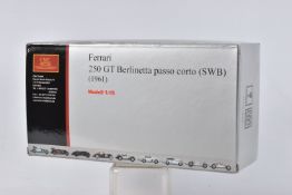 A BOXED CMC FERRARI 250 GT BERLINETTA PASSO CORTO MODEL VEHICLE SCALE 1:18, numbered M-054,