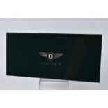 A BOXED MINICHAMPS BENTLEY ARNAGE T SCALE 1:18 MODEL VEHICLE, painted metallic black with red