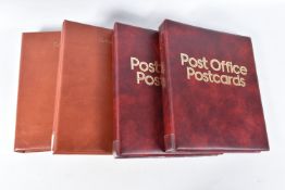 FOUR ALBUMS OF UK PHQ CARDS FROM 1977 TO APPROX 1993