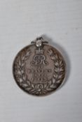 A WWI MILITARY MEDAL OF NORTH STAFFS REGIMENT INTEREST, the medal is well worn but his number and