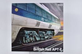 A BOXED RAPIDO TRAINS OO GAUGE ADVANCED PASSENGER TRAIN, British Rail APT -E, 4 Car Set with DCC