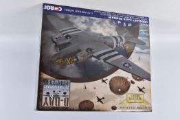 A BOXED CORGI DOUGLAS C-47A SKYTRAIN MODEL PLANE SCALE 1:72, numbered AA38210, painted green with