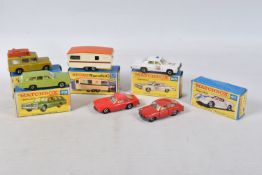 A QUANTITY OF BOXED AND UNBOXED MATCHBOX 1-75 SERIES SUPERFAST MODELS, boxed Safari Land Rover, No.