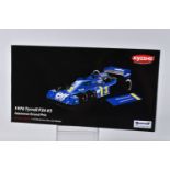 A BOXED KYOSHO 1976 TYRRELL P34 #3 JAPAN GP SCALE 1:18 MODEL VEHICLE, numbered TSM111810, painted