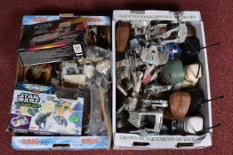 A COLLECTION OF MAINLY 1990'S STAR WARS FIGURES, VEHICLES AND COLLECTIBLES, to include a quantity of