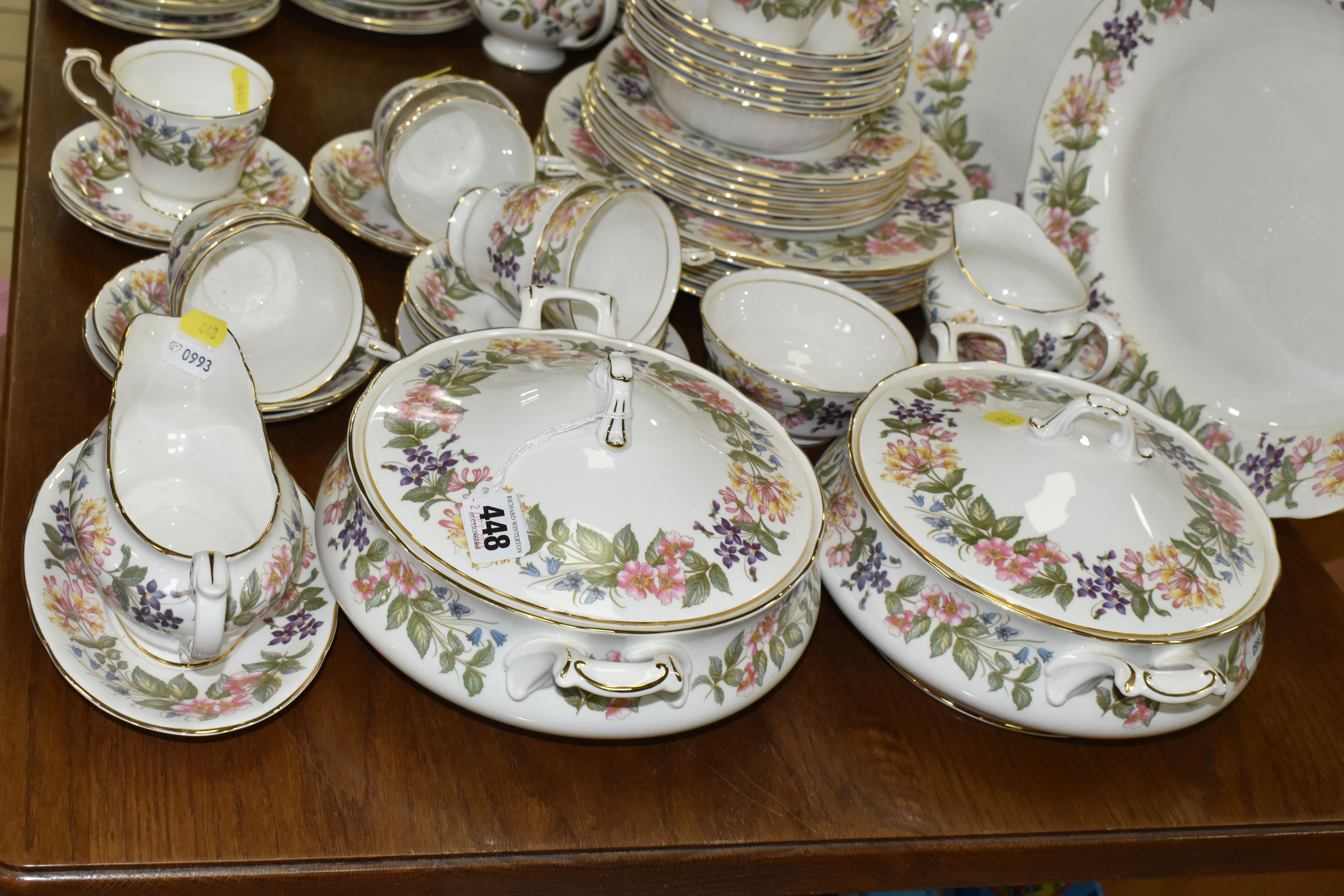 A QUANTITY OF PARAGON/ROYAL ALBERT 'COUNTRY LANE' PATTERN DINNERWARE, comprising one large oval meat - Image 9 of 9