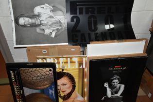 PIRELLI CALENDARS - A COMPLETE RUN OF TWENTY-FIVE, from 1984 to 2009, with boxes, most are in good