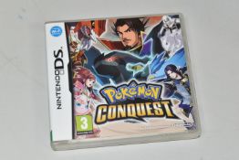 POKEMON CONQUEST NINTENDO DS GAME, complete in box, tested and is in working condition (1)