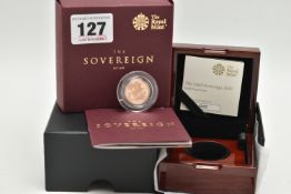 ROYAL MINT 2020 GOLD PROOF HALF SOVEREIGN COIN TO INCLUDE THE ROYAL CYPHER OF George III on the