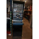 AN ACE COIN EQUIPMENT VINTAGE SLOT MACHINE with 'Silver Machine' graphics and mechanism, width