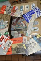 A QUANTITY OF MAINLY LONDON TRANSPORT RELATED EPHEMERA, to include Map of the General Omnibus