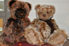 TWO CHARLIE BEARS, comprising 'Hob Nob' CB161611 from the Plush Collection 1016, designed by