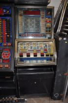 A JPM SLOT MACHINE with 'Cash bonus' graphics and mechanism (untested and maybe internally
