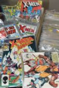 BOX OF MARVEL X-MEN COMICS, over 100 Marvel comics relating to X-Men including X Factor number 5 and