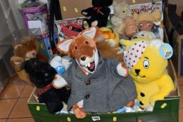 THREE BOXES OF COLLECTABLE SOFT TOYS, to include two boxed and unused Furbies, a boxed limited