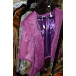 FOURTEEN FUR COATS AND STOLES, to include eight fur coats, colours include black, grey, chocolate