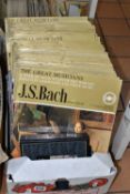 TWO BOXES OF CLASSICAL MUSIC LP RECORDS, containing over ninety LPs, eighty-six from The Great