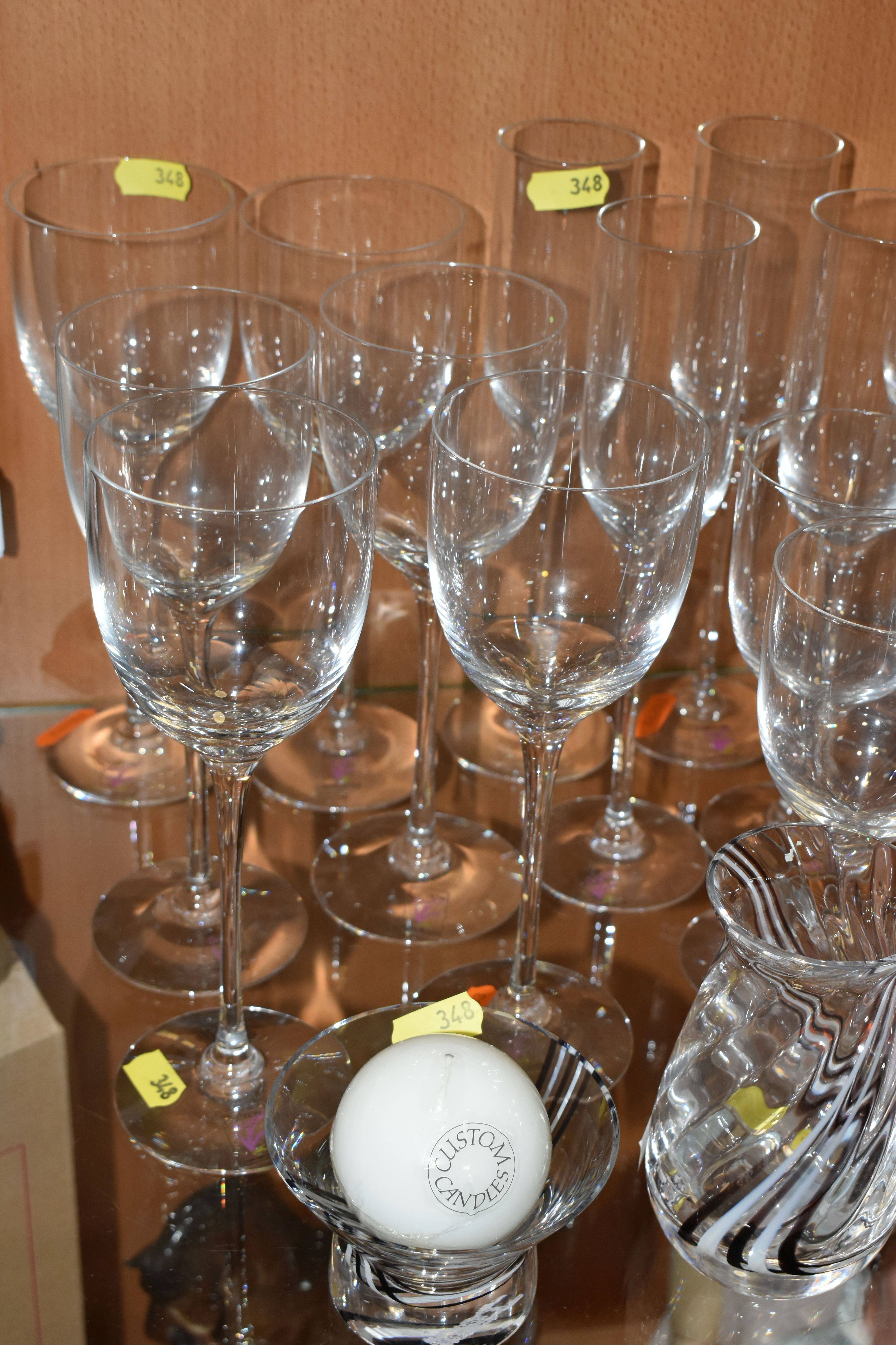 A SUITE OF BOXED CAITHNESS 'DIANE' DRINKING GLASSES AND OTHER BOXED AND LOOSE CAITHNESS GLASSWARE, - Image 4 of 6
