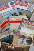ONE BOX OF 1950'S AND 1960'S MECCANO MONTHLY MAGAZINES, one hundred and sixteen copies to include