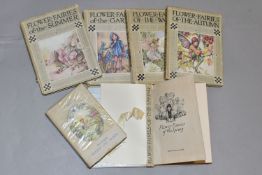 CICELY MARY BARKER, FIVE VOLUMES OF FLOWER FAIRIES, comprising Flower Fairies of the Spring,