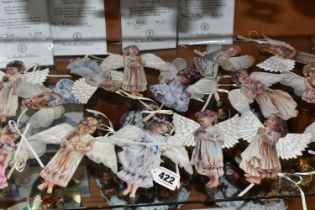 A COLLECTION OF FIFTEEN PORCELAIN BRADFORD EDITIONS 'HEAVENS LITTLE ANGELS' ORNAMENTS, comprising