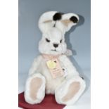 A LIMITED EDITION CHARLIE BEARS WHITE ARCTIC HARE, 'Nippy Noo' (CB621293), designed by Isabelle Lee,