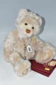 A CHARLIE BEARS LIMITED EDITION 'PORRIDGE' TEDDY BEAR, with swing tag numbered 2107/4000, code