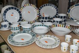 A QUANTITY OF ASSORTED MIDWINTER DINNER, COFFEE AND TEAWARES, on Fine shape, patterns include