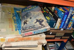 A QUANTITY OF VINTAGE BOXED GAMES, to include Merit 'Everest', 'Driving Test', Waddington 'Blast-