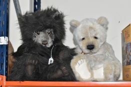 TWO CHARLIE BEARS, CB124950 Lancelot with bell collar and cardboard label, height 56cm and CB 194571