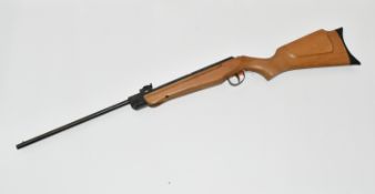 A .22'' WEBLEY & SCOTT HAWK AIR RIFLE, serial number 16300, in good working order and retaining most