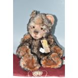 A CHARLIE BEARS LIMITED EDITION 'HUBBLE' TEDDY BEAR, with swing tag numbered 729/3000, code