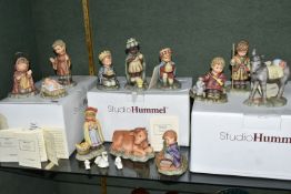 A BOXED HUMMEL PART NATIVITY SET, designed in 1996 'inspired by the art of Berta Hummel', comprising