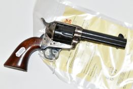 A .44'' UBERTI MODEL 1873 CATTLEMAN REVOLVER, serial number 149424, deactivated to the current EU