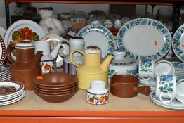 A QUANTITY OF MIDWINTER STONEHENGE DINNER WARES, to include a forty piece Caprice dinner service,