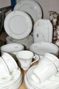 A FORTY EIGHT PIECE ROYAL DOULTON 'CARNATION' H5084 DINNER SERVICE, comprising ten dinner plates,